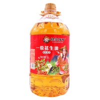 邻家饭香物理压榨一级 初榨花生油 精粹系列 无转基因原料 5L/桶